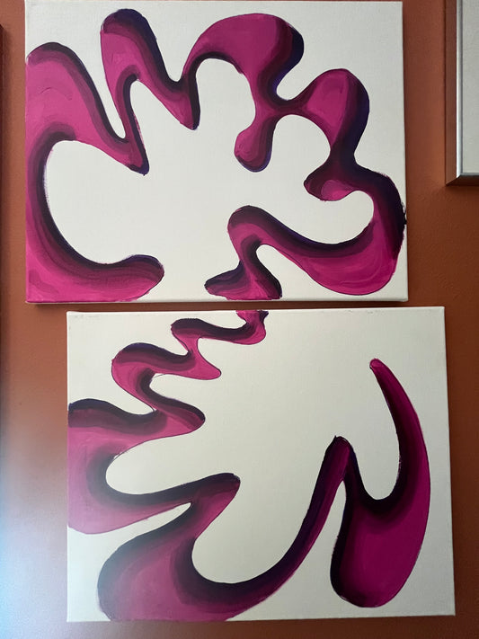 Swirls 32x22 double canvass original